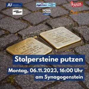 Stolpersteine Putzen